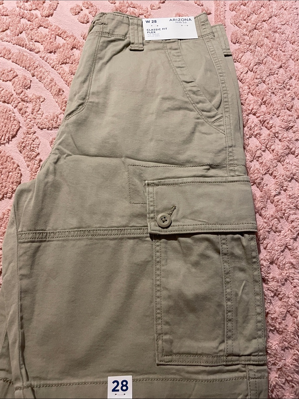 Arizona Jean Company Men’s Cargo Pants - Olive/Tan